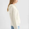 Cotton Terry Zip-Up Sweatshirt