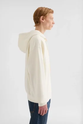 Cotton Terry Zip-Up Sweatshirt