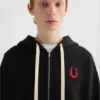 Cotton Terry Zip-Up Sweatshirt