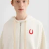 Cotton Terry Zip-Up Sweatshirt