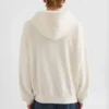 Cotton Terry Zip-Up Sweatshirt