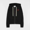 Cotton Terry Zip-Up Sweatshirt