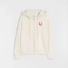 Cotton Terry Zip-Up Sweatshirt