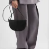 Curve Wallet with Strap