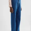 Denim Cut-Out Trousers