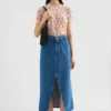 Denim Skirt