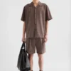 Flamé Wool Blend Shorts