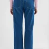 Flared Denim Trousers