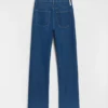 Flared Denim Trousers