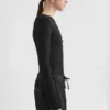 Fluid Viscose Crew-Neck Top