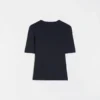 Fluid Viscose Crew-Neck Top
