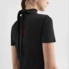 Fluid Viscose High-Neck Dress