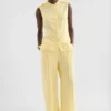 Fluid Viscose Ruffle Shirt