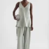 Fluid Viscose Trousers