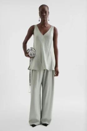 Fluid Viscose Trousers
