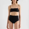 Jersey High-Waisted Bikini Slip