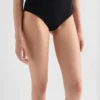 Jersey High-Waisted Bikini Slip