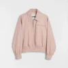 Leather Bomber Jacket