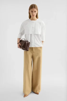 Lightweight Cotton Tailored Trousers