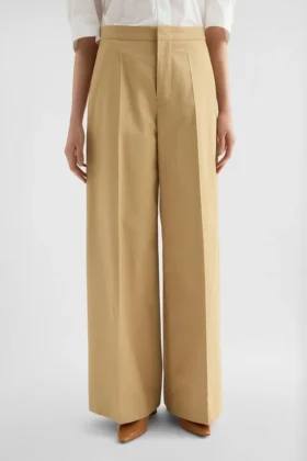 Lightweight Cotton Tailored Trousers
