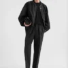 Lightweight Cotton Tapered Trousers