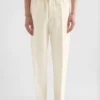Lightweight Cotton Tapered Trousers