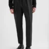 Lightweight Cotton Tapered Trousers