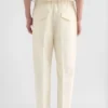 Lightweight Cotton Tapered Trousers