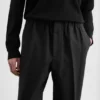 Lightweight Cotton Tapered Trousers