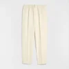 Lightweight Cotton Tapered Trousers