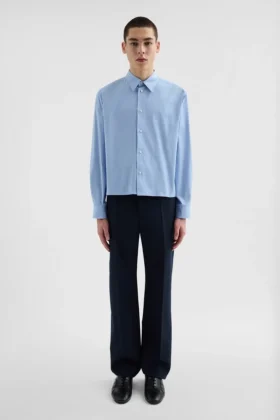 Lightweight Fil-à-Fil Cotton Shirt