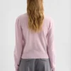 Lightweight Wool Crew-Neck Cardigan