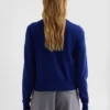 Lightweight Wool Crew-Neck Cardigan
