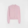 Lightweight Wool Crew-Neck Cardigan
