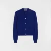Lightweight Wool Crew-Neck Cardigan