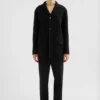 Lightweight Wool Gabardine Tapered Trousers