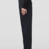 Lightweight Wool Gabardine Tapered Trousers