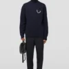 Lightweight Wool High-Neck Sweater