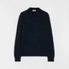 Lightweight Wool Polo Sweater