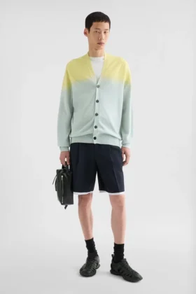 Lightweight Wool V-Neck Cardigan