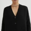 Lightweight Wool V-Neck Cardigan