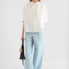 Linen Blend Cargo Trousers
