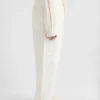 Linen Blend Cargo Trousers