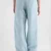 Linen Blend Cargo Trousers