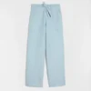 Linen Blend Cargo Trousers