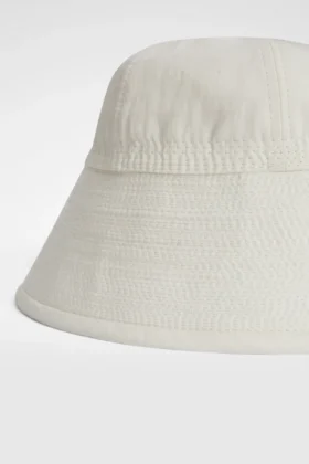 linen bucket hat 2 280x420 - Linen Bucket Hat