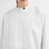 Linen Pleated Shirt