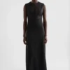 Lurex Jersey Evening Dress