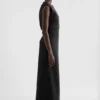 Lurex Jersey Evening Dress