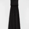 Lurex Jersey Evening Dress